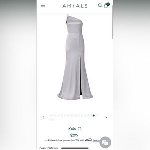 Kaia Amsale Size 12 Never Worn